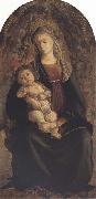 Sandro Botticelli Madonna and Child in Glory with Cherubim France oil painting artist